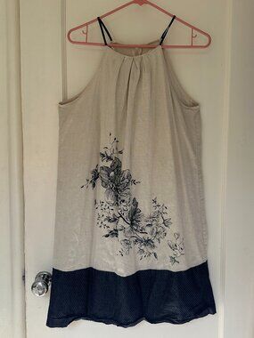 Patterned Cotton Dress